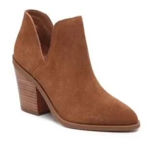 Steve Madden Ayla Brown Suede Bootie Boot Shoe